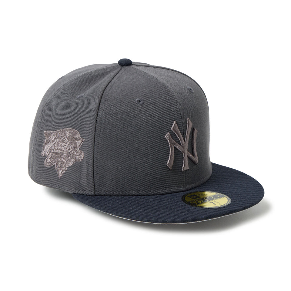 59FIFTY Tonal Logo ニューヨーク・ヤンキース ダークグラファイト/ネイビー | NEW ERA ニューエラ公式オンラインストア