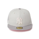 59FIFTY Sakuranagashi 桜流し ニューヨーク・ヤンキース サンディリネン/グレー | NEW ERA ニューエラ公式オンラインストア