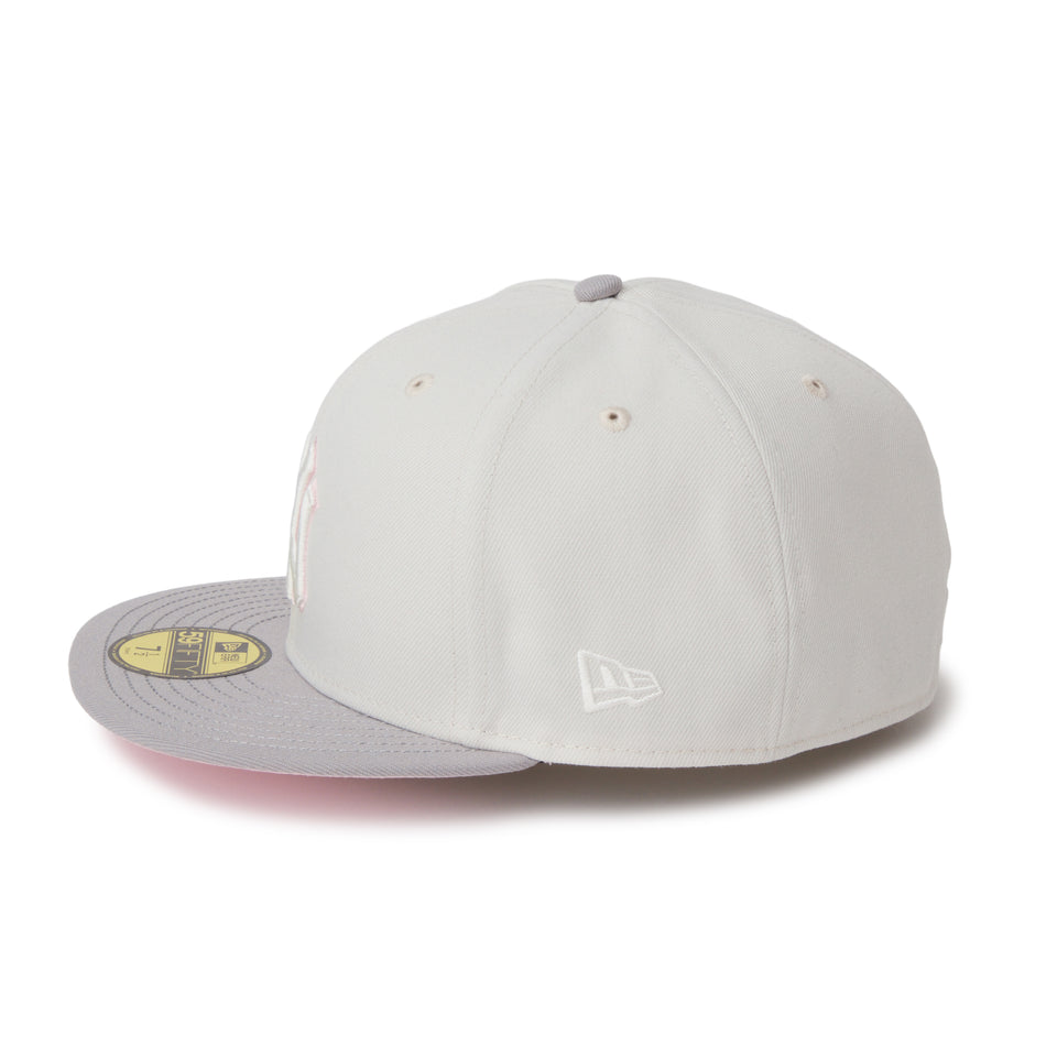 59FIFTY Sakuranagashi 桜流し ニューヨーク・ヤンキース サンディリネン/グレー | NEW ERA ニューエラ公式オンラインストア