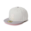 59FIFTY Sakuranagashi 桜流し ニューヨーク・ヤンキース サンディリネン/グレー | NEW ERA ニューエラ公式オンラインストア