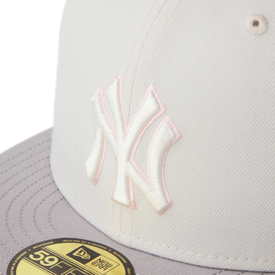 59FIFTY Sakuranagashi 桜流し ニューヨーク・ヤンキース サンディリネン/グレー | NEW ERA ニューエラ公式オンラインストア