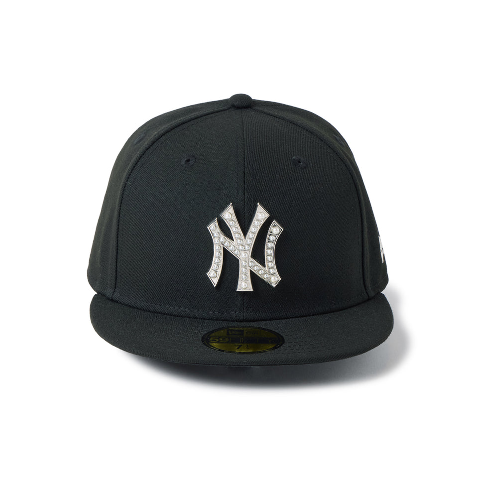 59FIFTY MLB パール バッジ Pearl Badge ニューヨーク・ヤンキース ブラック | NEW ERA ニューエラ公式オンラインストア