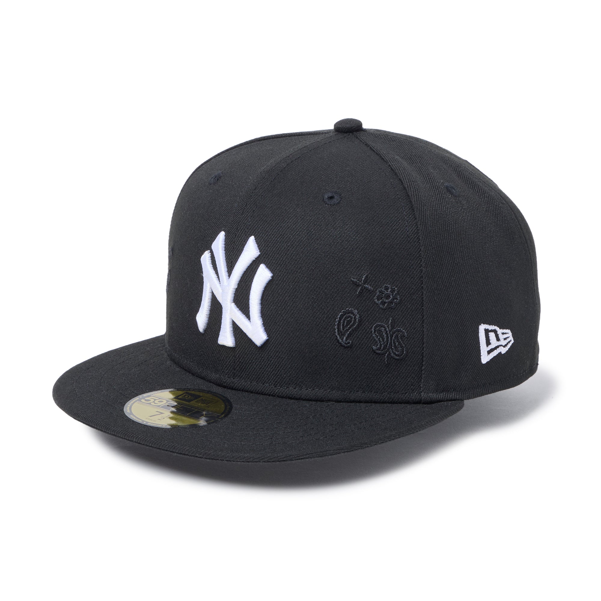59FIFTY Paisley Embroidery ニューヨーク・ヤンキース ブラック