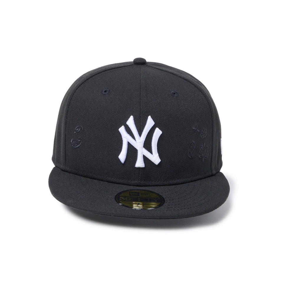 59FIFTY Paisley Embroidery ニューヨーク・ヤンキース ブラック