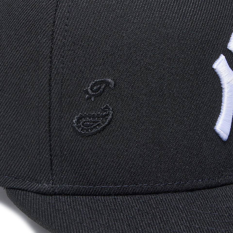 59FIFTY Paisley Embroidery ニューヨーク・ヤンキース ブラック | NEW ERA ニューエラ公式オンラインストア