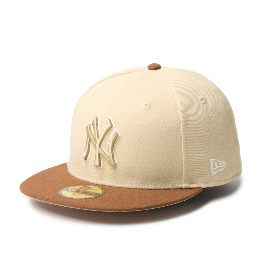 59FIFTY Mocha Mousse ニューヨーク・ヤンキース オーツミルク