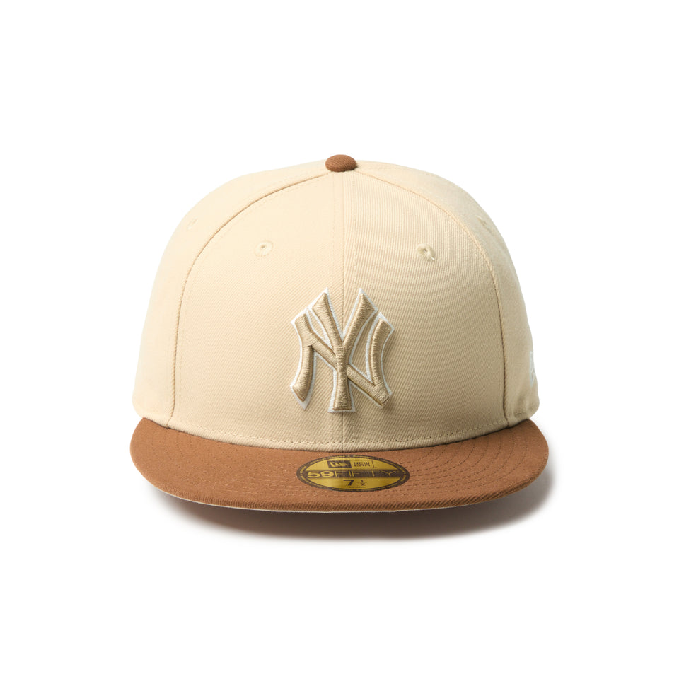59FIFTY Mocha Mousse ニューヨーク・ヤンキース  オーツミルク/トッフィー | NEW ERA ニューエラ公式オンラインストア