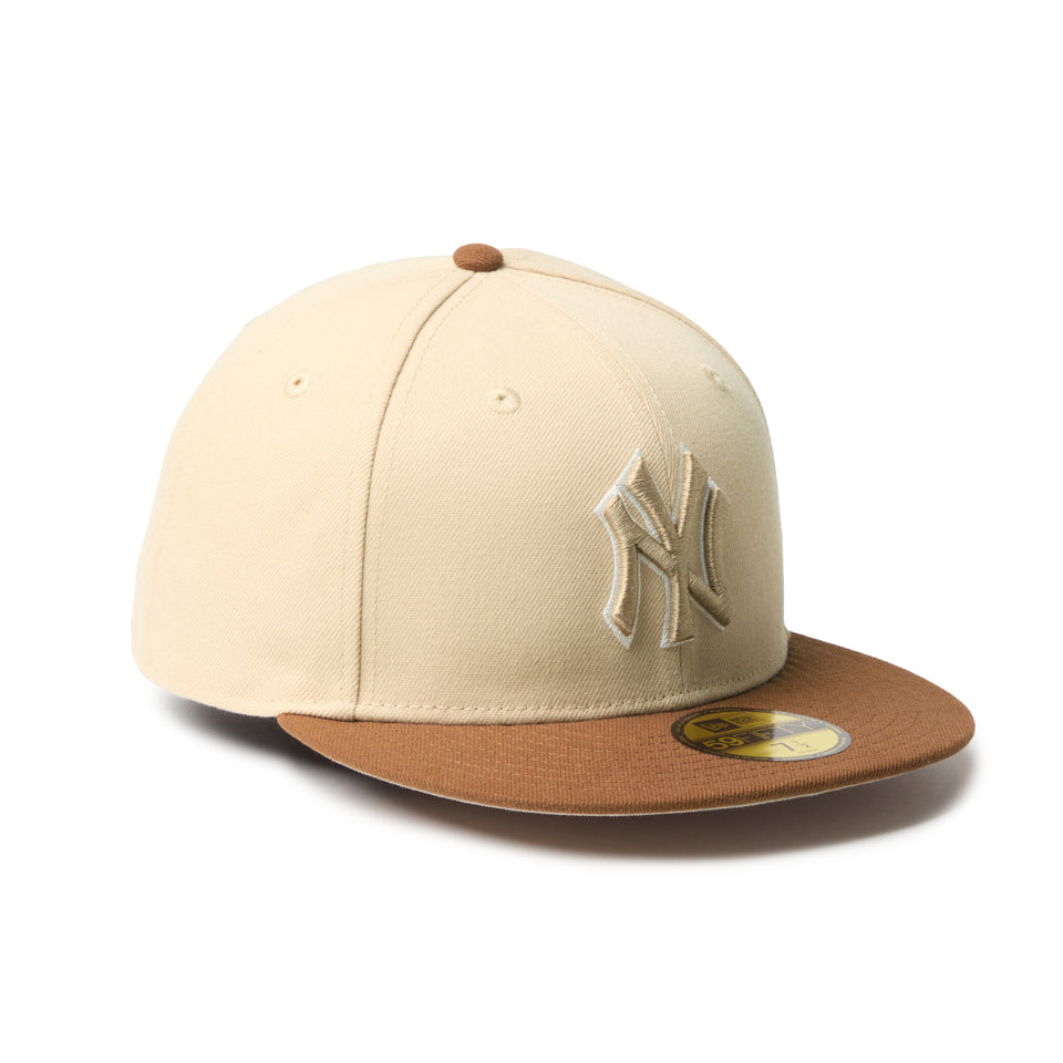 59FIFTY Mocha Mousse ニューヨーク・ヤンキース  オーツミルク/トッフィー | NEW ERA ニューエラ公式オンラインストア