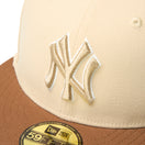 59FIFTY Mocha Mousse ニューヨーク・ヤンキース  オーツミルク/トッフィー | NEW ERA ニューエラ公式オンラインストア