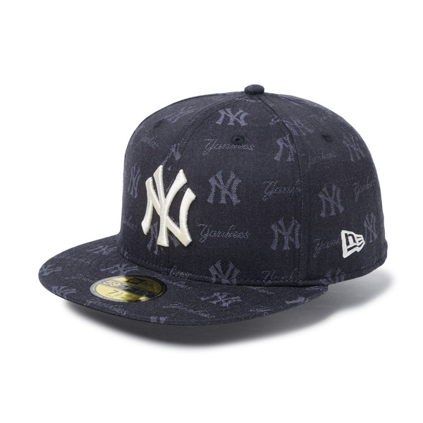 59FIFTY MLB Jacquard ニューヨーク・ヤンキース ブラック