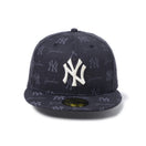 59FIFTY MLB Jacquard ニューヨーク・ヤンキース ブラック | NEW ERA ニューエラ公式オンラインストア