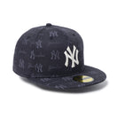 59FIFTY MLB Jacquard ニューヨーク・ヤンキース ブラック | NEW ERA ニューエラ公式オンラインストア