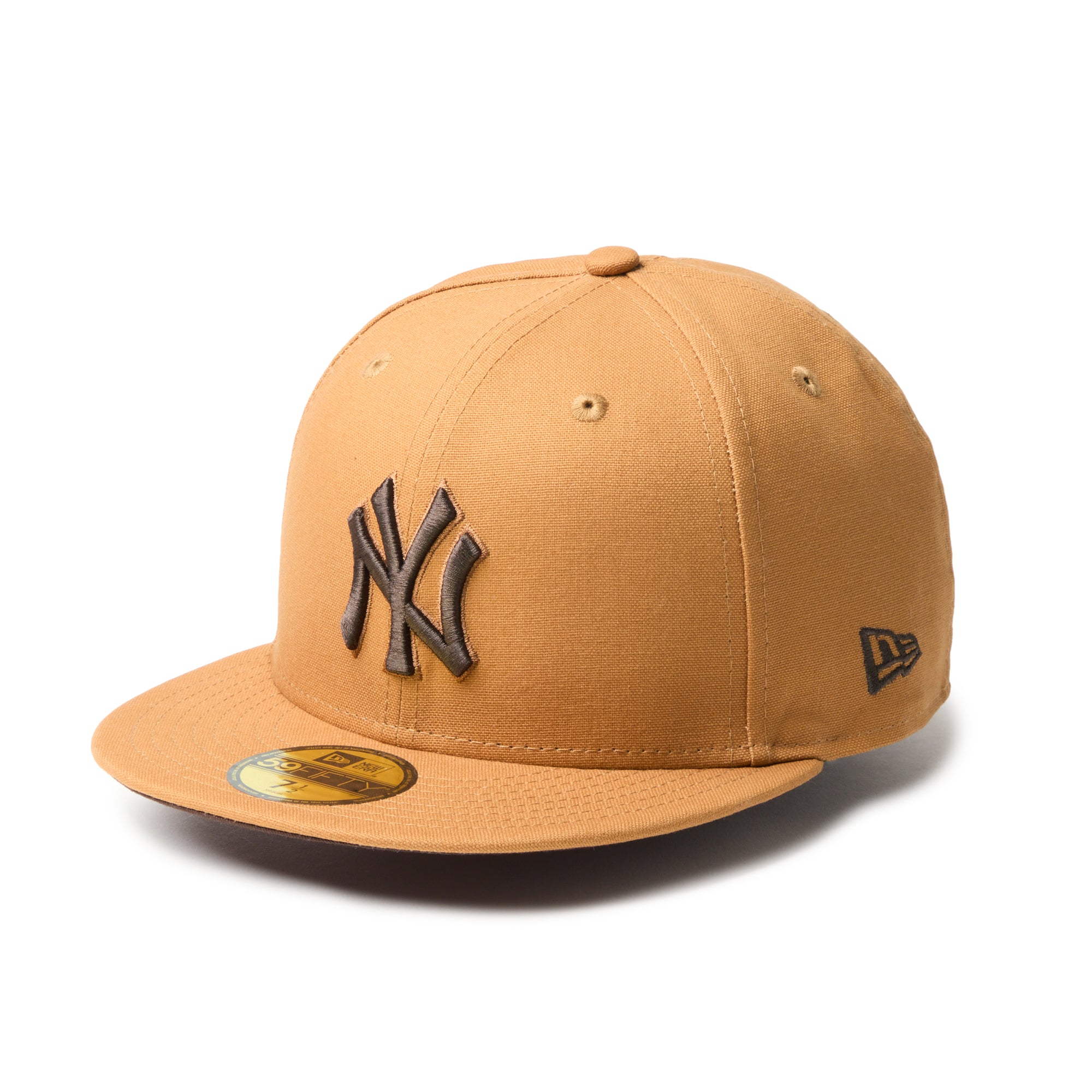59FIFTY MLB Duck Canvas ニューヨーク・ヤンキース ライトブロンズ