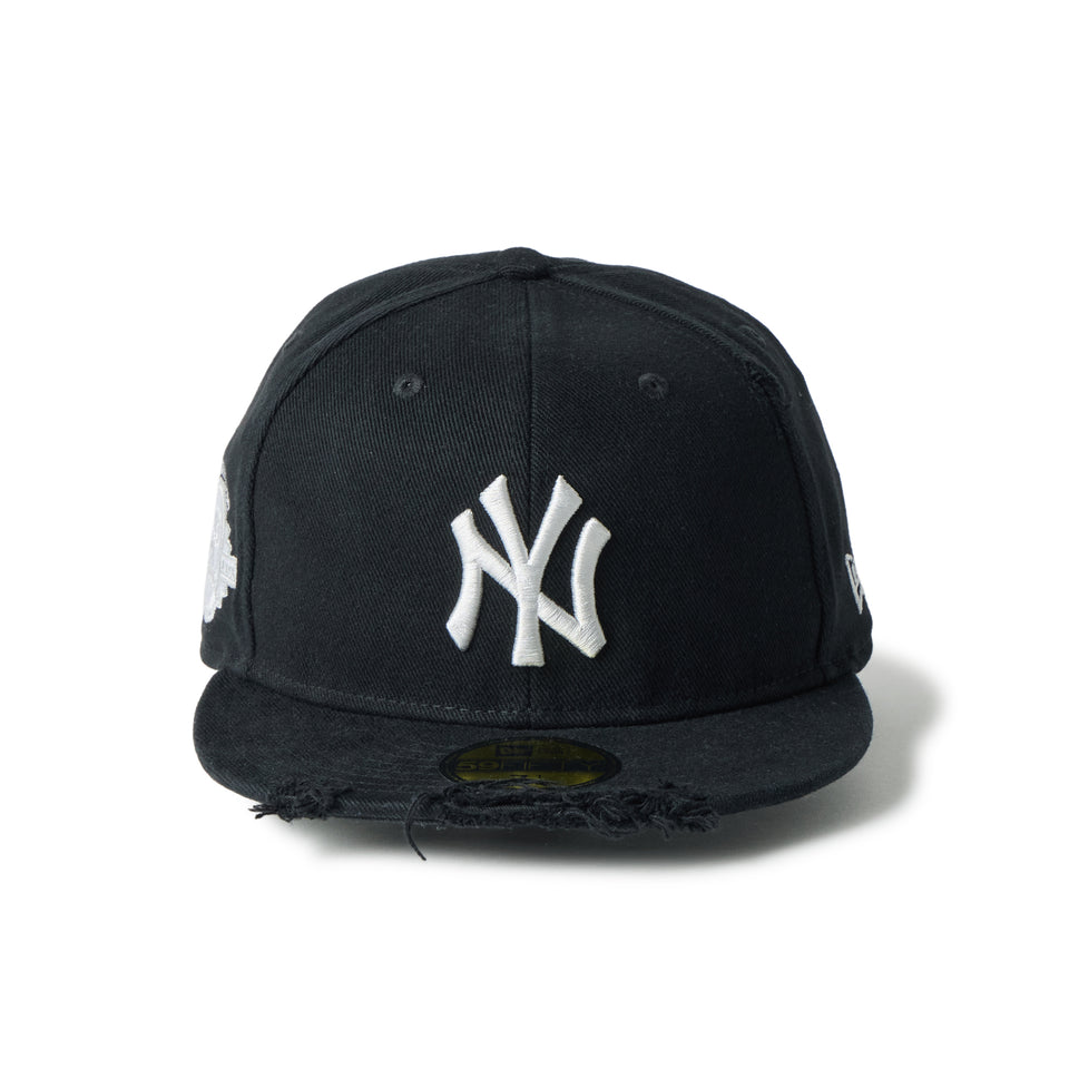 59FIFTY MLB Damaged Cap ニューヨーク・ヤンキース ブラック