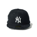 59FIFTY MLB Damaged Cap ニューヨーク・ヤンキース ブラック | NEW ERA ニューエラ公式オンラインストア