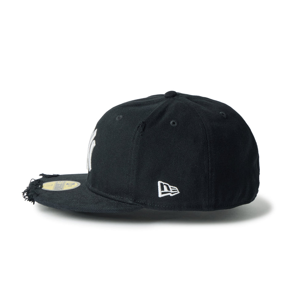59FIFTY MLB Damaged Cap ニューヨーク・ヤンキース ブラック | NEW ERA ニューエラ公式オンラインストア