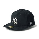 59FIFTY MLB Damaged Cap ニューヨーク・ヤンキース ブラック | NEW ERA ニューエラ公式オンラインストア