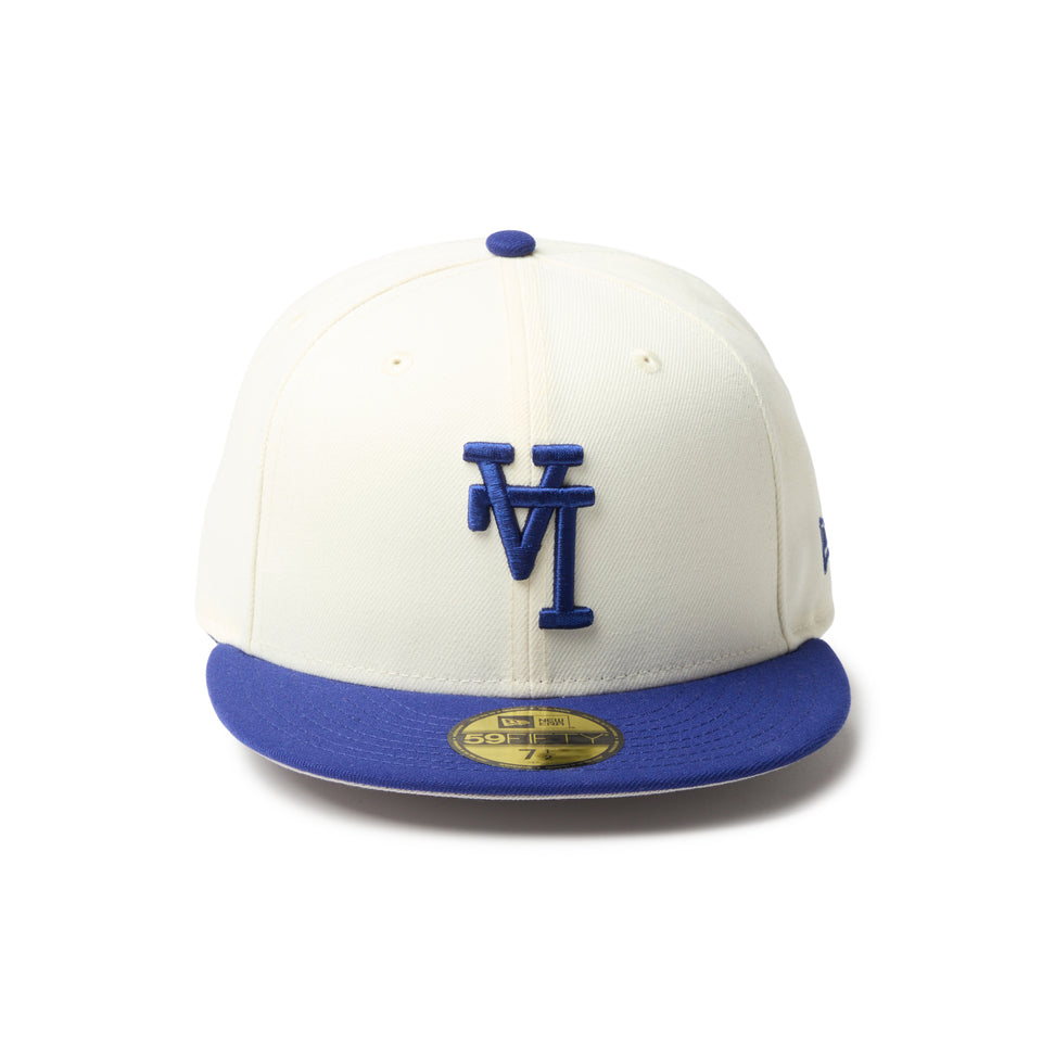 59FIFTY MLB Upside Down ロサンゼルス・ドジャース クロームホワイト/ダークロイヤル | NEW ERA ニューエラ公式オンラインストア