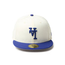 59FIFTY MLB Upside Down ロサンゼルス・ドジャース クロームホワイト/ダークロイヤル | NEW ERA ニューエラ公式オンラインストア