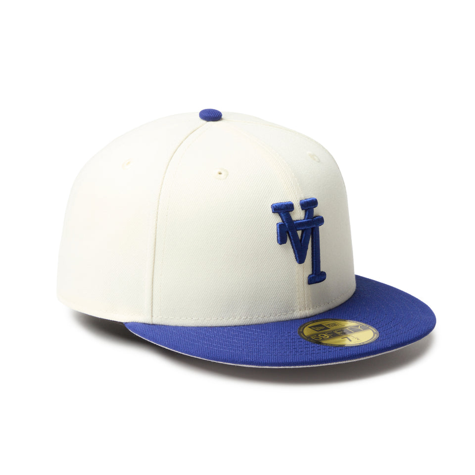 59FIFTY MLB Upside Down ロサンゼルス・ドジャース クロームホワイト/ダークロイヤル | NEW ERA ニューエラ公式オンラインストア