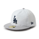 59FIFTY Soft Buckram MLB シアサッカー Seersucker ロサンゼルス・ドジャース ホワイト/グレー | NEW ERA ニューエラ公式オンラインストア