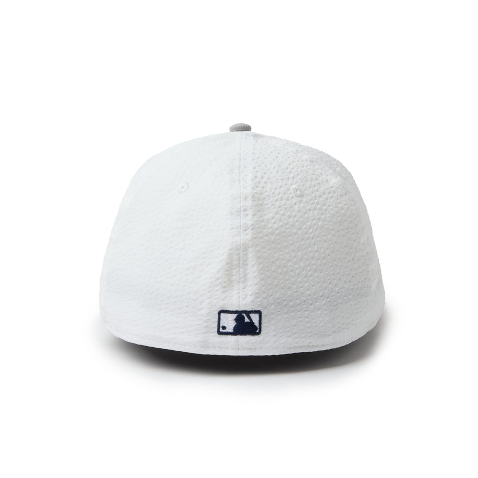 59FIFTY Soft Buckram MLB シアサッカー Seersucker ロサンゼルス・ドジャース ホワイト/グレー | NEW ERA ニューエラ公式オンラインストア