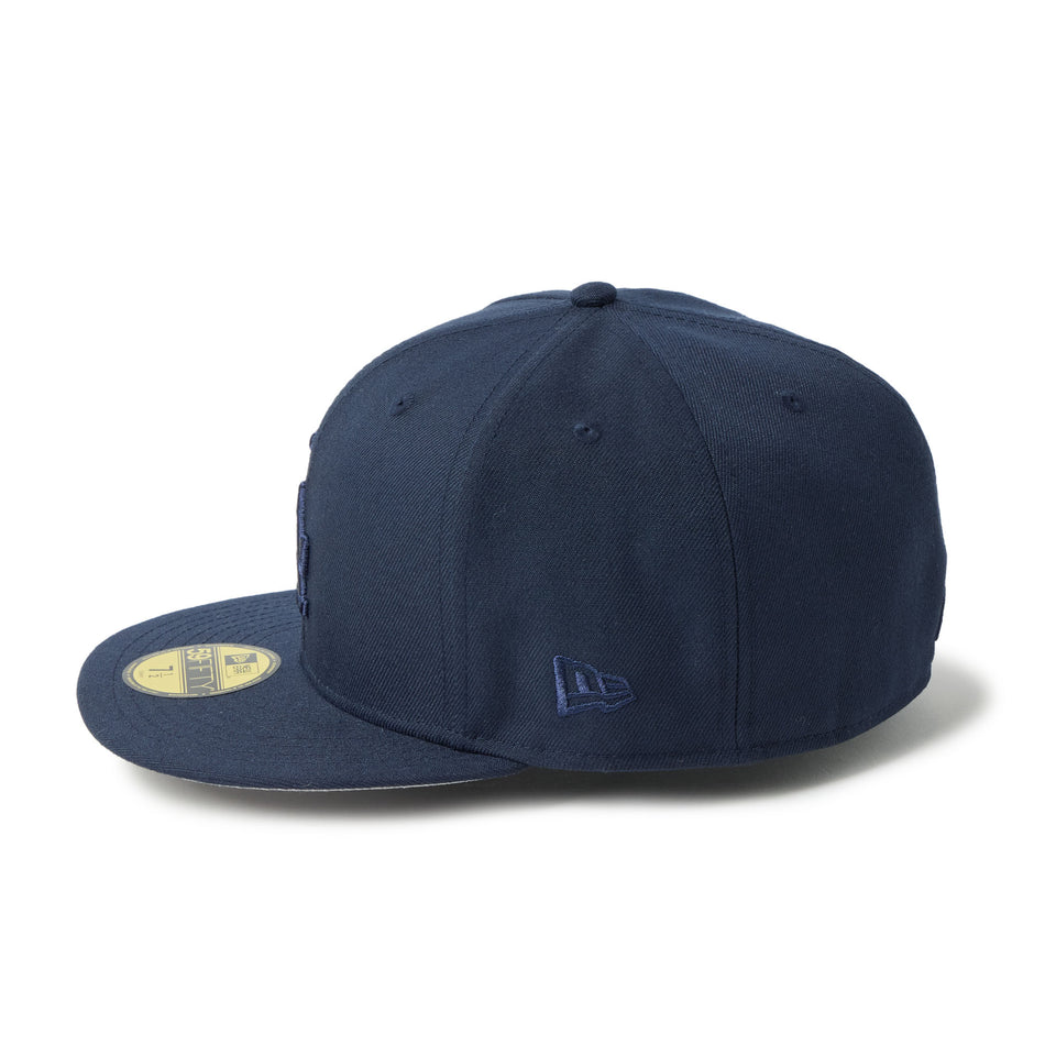 59FIFTY Tonal Logo ロサンゼルス・ドジャース ナイトシフトネイビー | NEW ERA ニューエラ公式オンラインストア