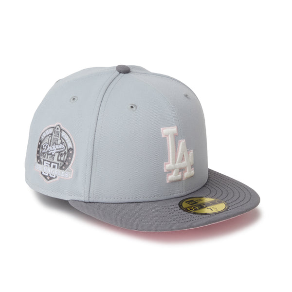59FIFTY Sakuranagashi 桜流し ロサンゼルス・ドジャース スノーグレー
