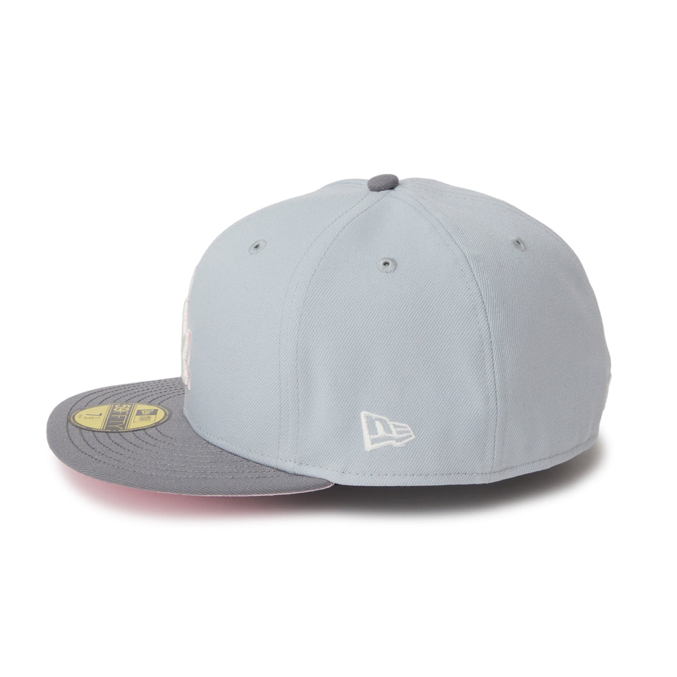 59FIFTY Sakuranagashi 桜流し ロサンゼルス・ドジャース スノーグレー