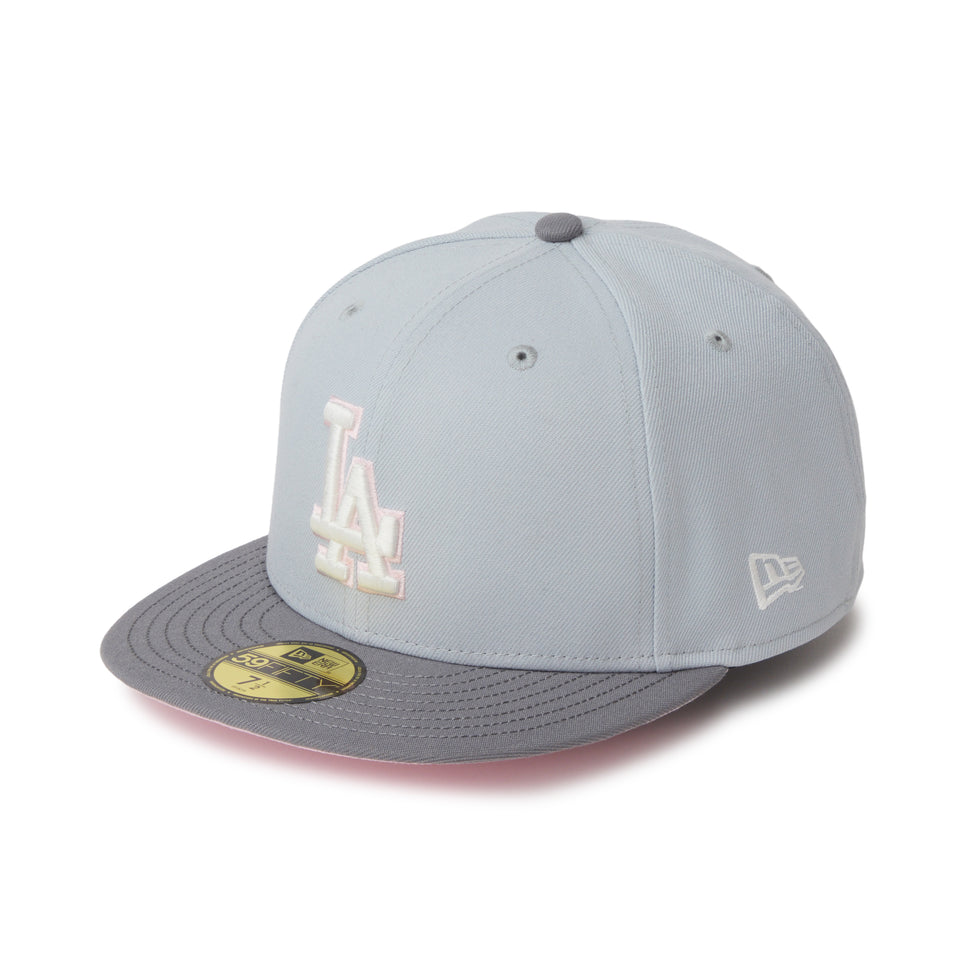 59FIFTY Sakuranagashi 桜流し ロサンゼルス・ドジャース スノーグレー/ストームグレー | NEW ERA ニューエラ公式オンラインストア