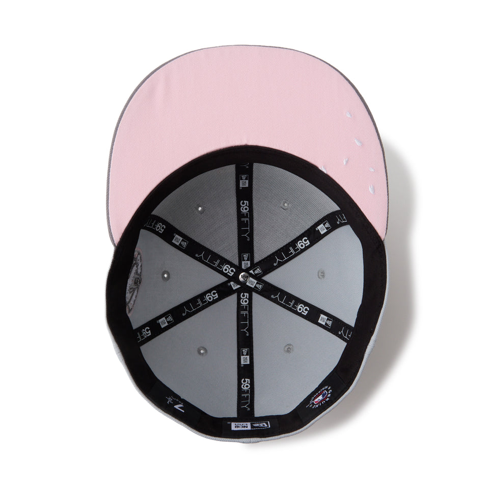 59FIFTY Sakuranagashi 桜流し ロサンゼルス・ドジャース スノーグレー/ストームグレー | NEW ERA ニューエラ公式オンラインストア