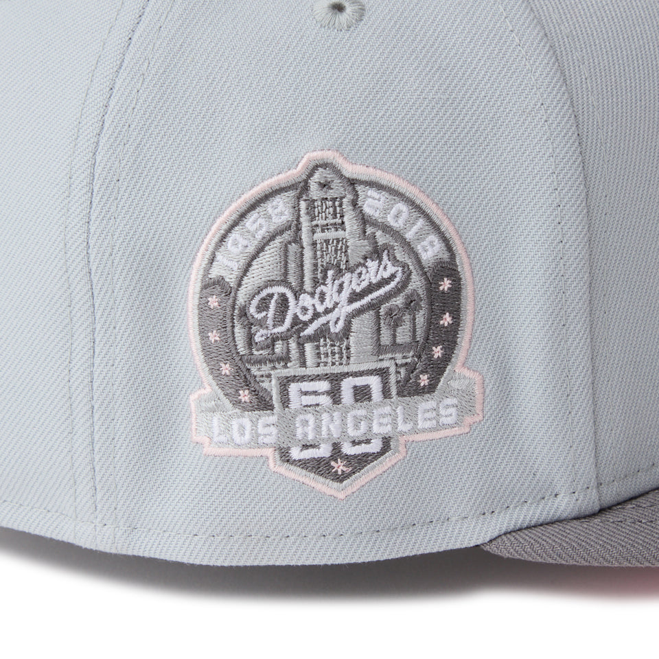 59FIFTY Sakuranagashi 桜流し ロサンゼルス・ドジャース スノーグレー/ストームグレー | NEW ERA ニューエラ公式オンラインストア