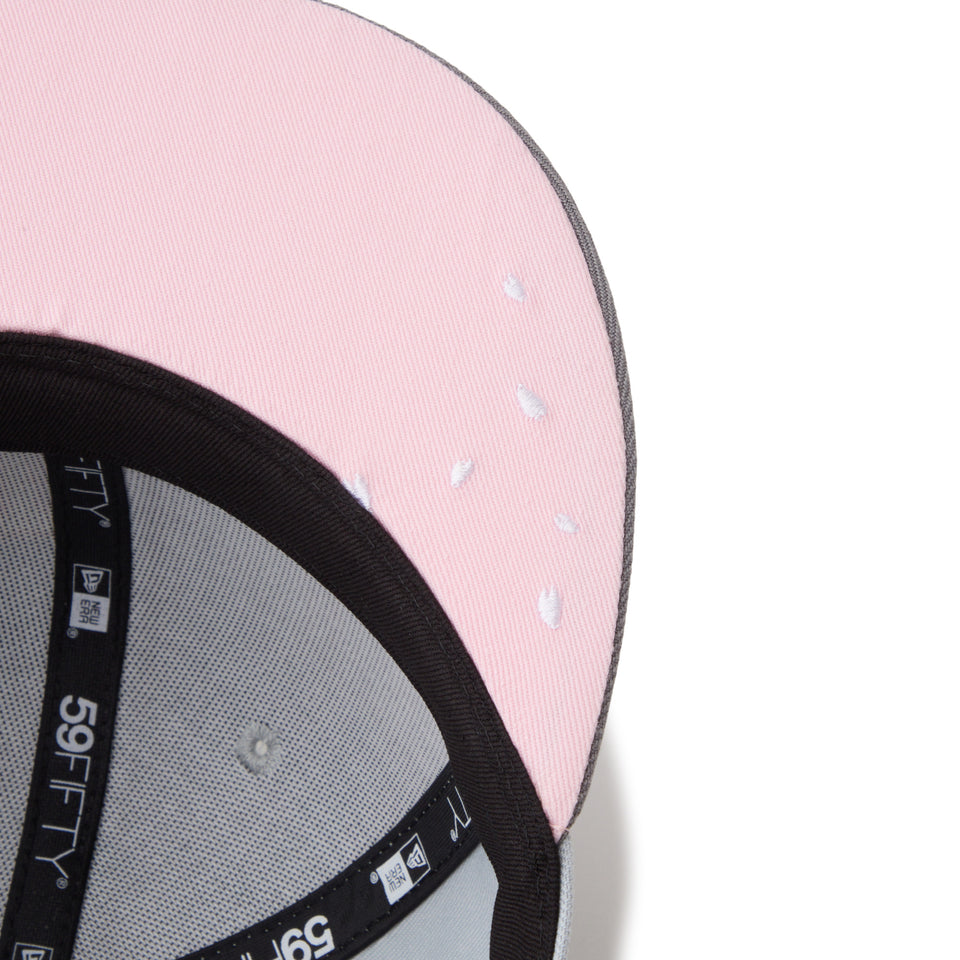 59FIFTY Sakuranagashi 桜流し ロサンゼルス・ドジャース スノーグレー/ストームグレー | NEW ERA ニューエラ公式オンラインストア