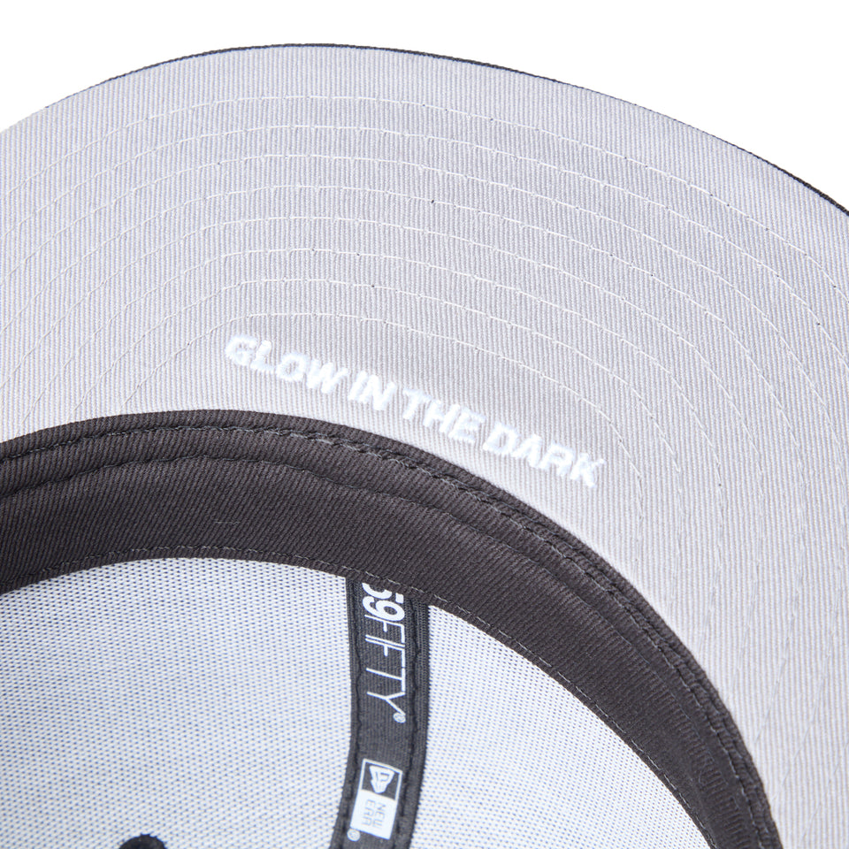 59FIFTY MLB Glow in the Dark ロサンゼルス・ドジャース ブラック