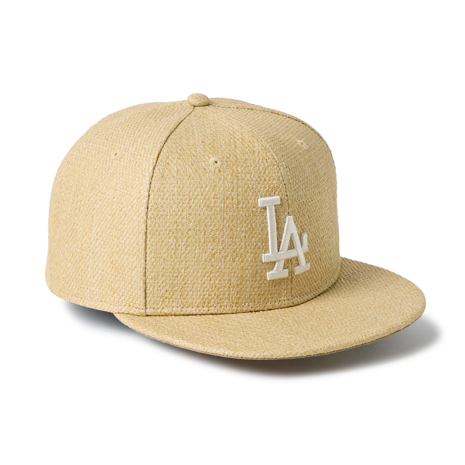 59FIFTY ロサンゼルス・ドジャース Paper Straw ナチュラル | NEW ERA ニューエラ公式オンラインストア