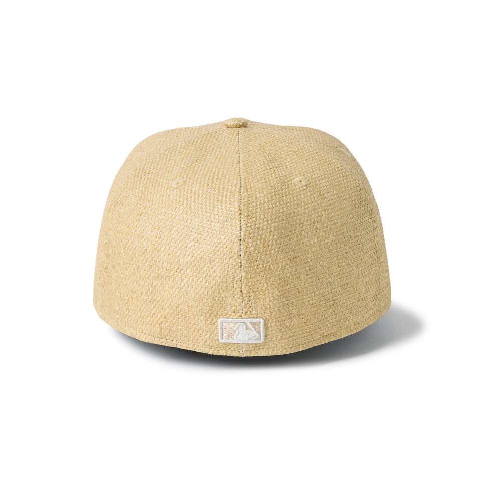 59FIFTY ロサンゼルス・ドジャース Paper Straw ナチュラル | NEW ERA ニューエラ公式オンラインストア