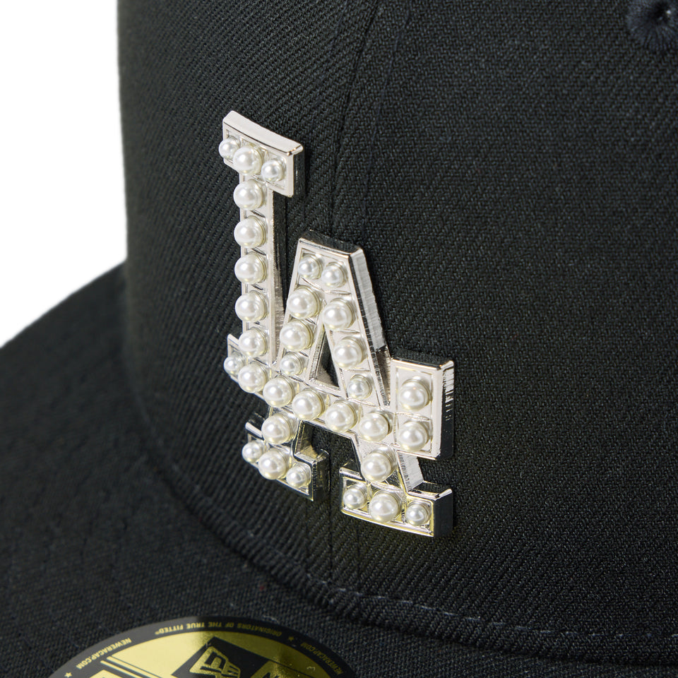 59FIFTY MLB パール バッジ Pearl Badge ロサンゼルス・ドジャース ブラック | NEW ERA ニューエラ公式オンラインストア