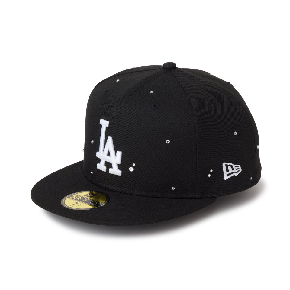 D28 NewEra ニューエラ　ロサンゼルスドジャース　　ラインストーン ① 9FORTY Rhinestone ラインストーン ロサンゼルス・ドジャース グレー