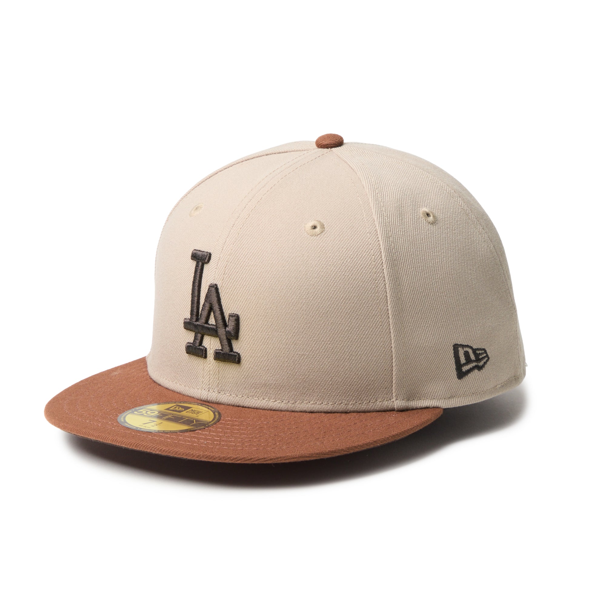 59FIFTY Mocha Mousse ロサンゼルス・ドジャース アッシュブラウン