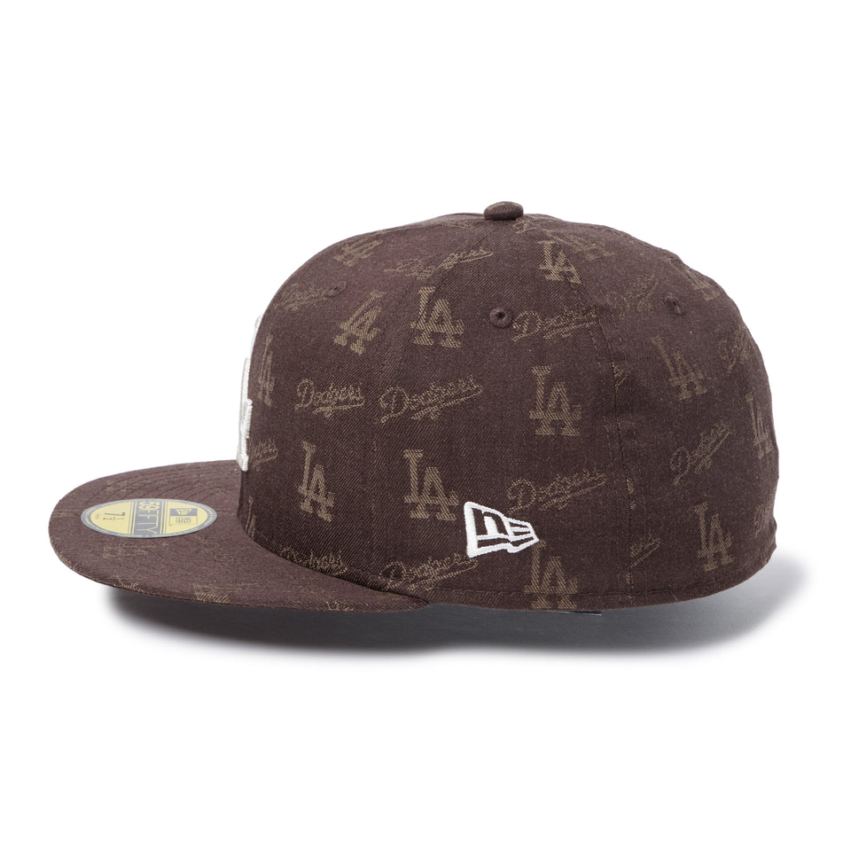 59FIFTY MLB Jacquard ロサンゼルス・ドジャース ブラウン | NEW ERA ニューエラ公式オンラインストア