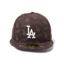 59FIFTY MLB Jacquard ロサンゼルス・ドジャース ブラウン | NEW ERA ニューエラ公式オンラインストア