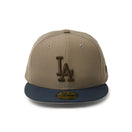 59FIFTY ロサンゼルス・ドジャース Grosgrain オリーブ/ネイビー | NEW ERA ニューエラ公式オンラインストア
