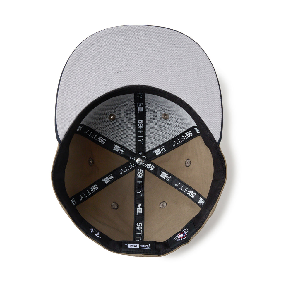 59FIFTY ロサンゼルス・ドジャース Grosgrain オリーブ/ネイビー | NEW ERA ニューエラ公式オンラインストア