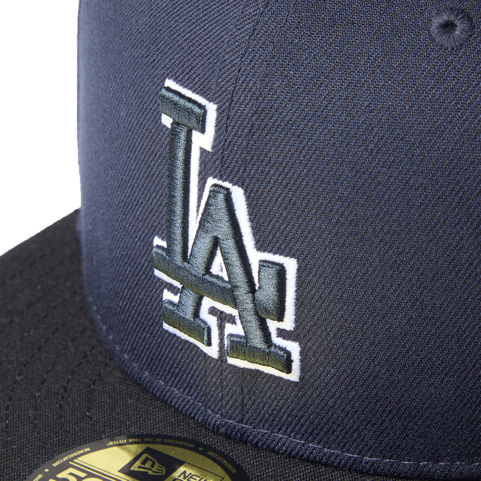 【海外限定】ニューエラ ロサンゼルスドジャース 59FIFTY グロウネイビー 59FIFTY MLB Glow in the Dark ロサンゼルス・ドジャース ネイビー