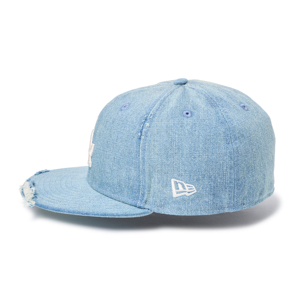 59FIFTY MLB Damaged Denim ロサンゼルス・ドジャース ウォッシュド