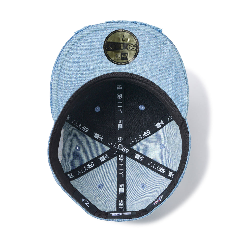 59FIFTY MLB Damaged Denim ロサンゼルス・ドジャース ウォッシュド