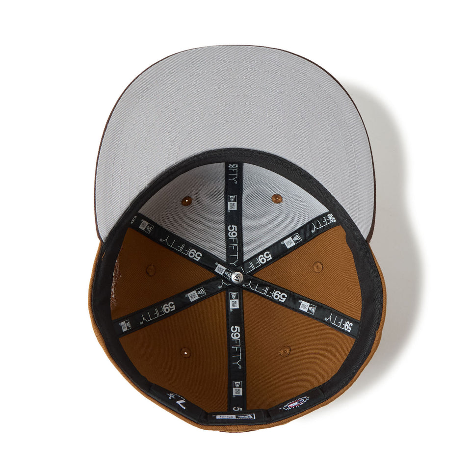 59FIFTY Tonal Logo ヒューストン・アストロズ トーステッドピーナッツ/バーントウッド | NEW ERA ニューエラ公式オンラインストア