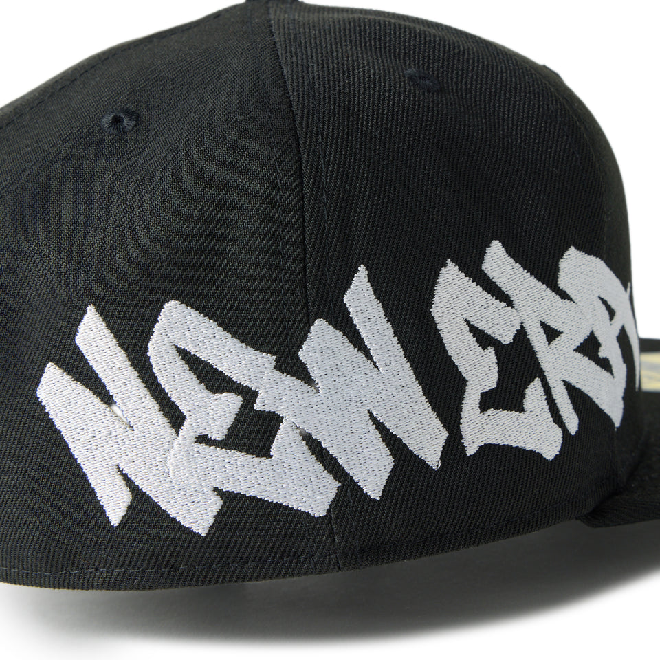 帽子 FCRB NEWERA TAGGING 9FIFTY SNAPBACK CAP 59FIFTY Essential Tagging ブラック | ニューエラオンラインストア