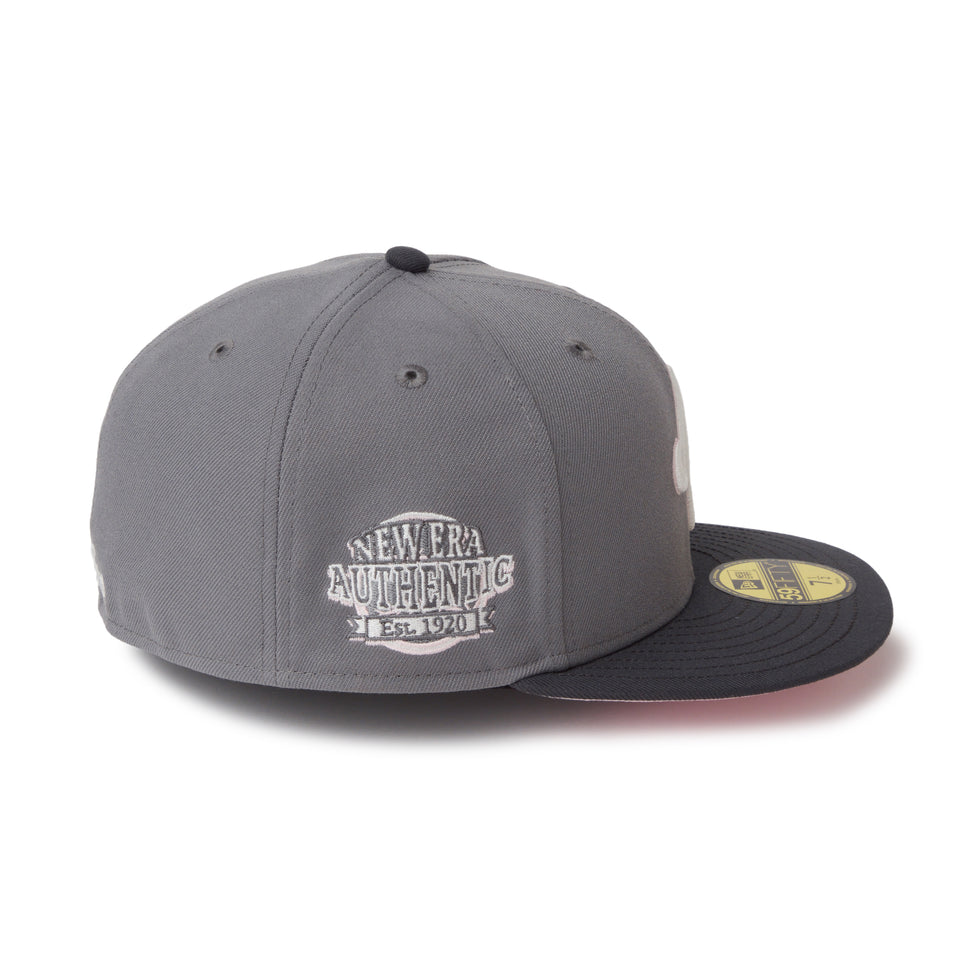 59FIFTY Sakuranagashi 桜流し クラシックロゴ ストームグレー