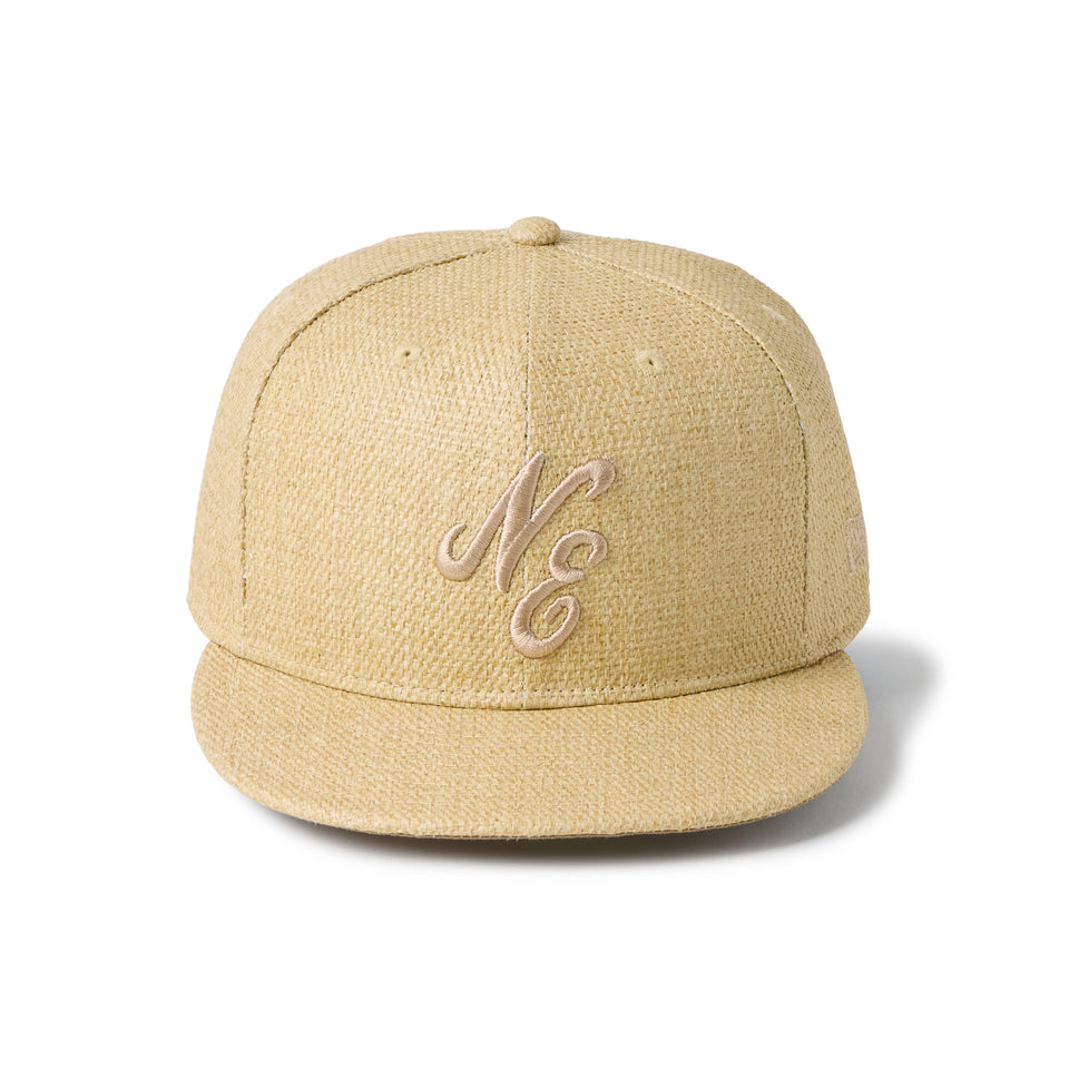 59FIFTY クラシックロゴ Paper Straw ナチュラル | NEW ERA ニューエラ公式オンラインストア